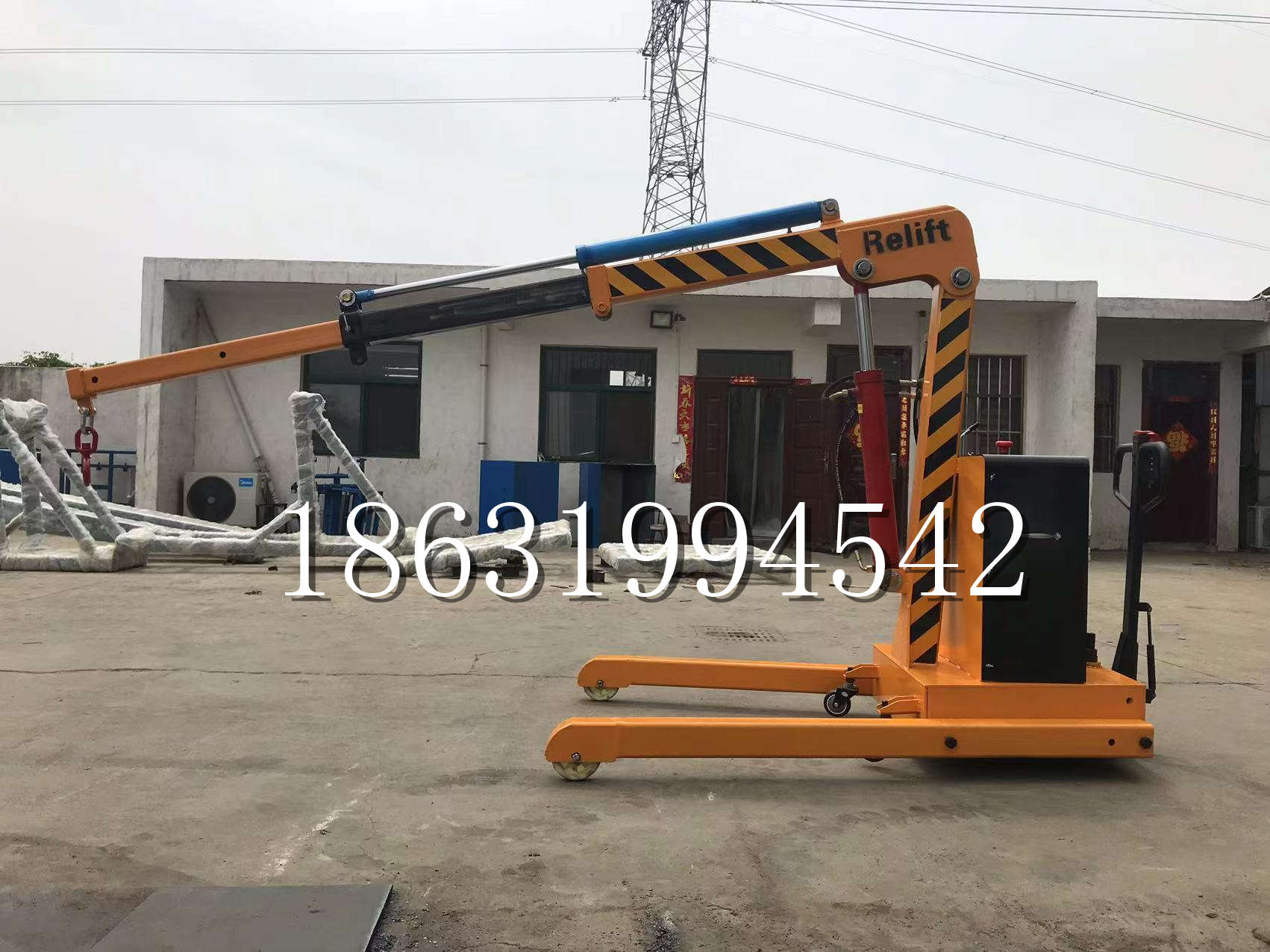 六脚乡久征定做3吨三轮随车吊 农用园林绿化移树吊 平板工程用小吊机